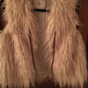 Faux Fur Shaggy Vest - Anthropologie